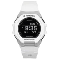 Casio - Reloj Digital Quartz Para Hombre G-Shock G-Squad Smartphone Link Correa De Resina Biomaterial Blanca Gbd-300-7 200M