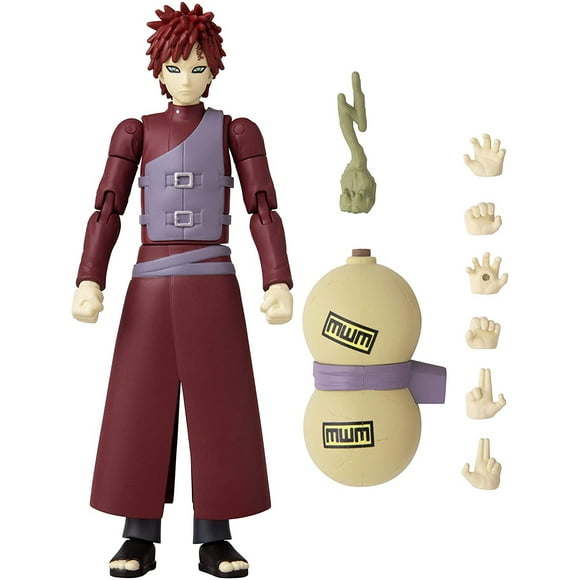 Figura de acción Anime Heroes Heroes de Anime Naruto Gaara 6.5'