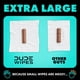 thumbnail image 5 of Toallitas desechables Dude Mint Chill extra grandes, paquete de 48, 5 of 8