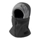 thumbnail image 5 of Máscara de esquí, calentador de cuello, repelente al agua, suave, resistente al viento, máscara facial térmica de forro polar para clima frío, para es gris, 5 of 5