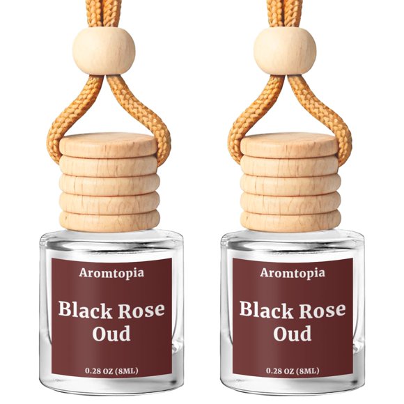 Ambientador Para Coche Black Rose Oud 2 Unidades
