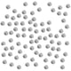 thumbnail image 2 of 100 Piezas Redondas Arcilla Diamantes De Imitación Cristal Pave Disco Ball Beads Plata 10mm, 2 of 3