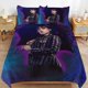 thumbnail image 1 of Wednesday Addams Duvet Cover Set 3 Piece Bedding Set Double Sided Printing Decorative Comforter Cover Set, 1 of 5