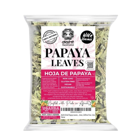 Té Akshit Hojas de Papaya 75g Natural Sin Gluten