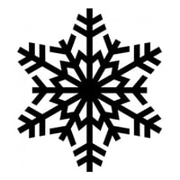 Rienda Libre Graphics - Decomural Xmas Snowflake Winter Christmas Ws-17192