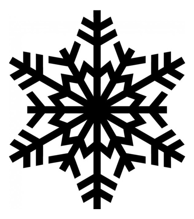 Rienda Libre Graphics - Decomural Xmas Snowflake Winter Christmas Ws-17192