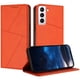 thumbnail image 1 of Funda Cartera Magnética para Samsung Galaxy S21 Plus Protección Antichoque con Ranuras Naranja, 1 of 6