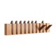 thumbnail image 1 of Perchero De Madera Para Pared Con Forma De Piano, Gancho Para Colgar En La Entrada, Para Bolso, Sala De Estar, 10 Teclas, 1 of 5