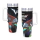 thumbnail image 4 of Voltron Vaso aislado de acero inoxidable con asa, diseño temático, regalo para familia, amigos y fans; incluye pajita y encaja en el portavasos estándar, 40 oz, 4 of 6