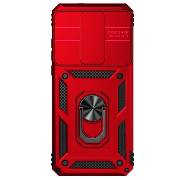 Estuche GANGXUN para Motorola Moto G Play 2021, soporte giratorio 360°, estilo mecánico y magnético