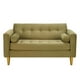 thumbnail image 1 of Sofa Retro 2C Felpa 01 Verde Musgo, 1 of 6