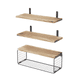 thumbnail image 1 of Kit 4 Capas Repisas  Flotantes Belug  De Madera Modernas Marron Claro, 1 of 5