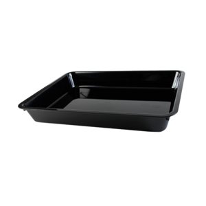 Magideal - Bandeja Para Servir Bandeja Para Servir Tabla De Quesos Rectangular Negra Para Comida Rápida Para Postres Bocadillos Frutas Verduras Entretenimiento 42 X 31 X 6 Cm