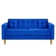 thumbnail image 1 of Sofa New Retro 3c Felpa 01 Azul Rey, 1 of 6