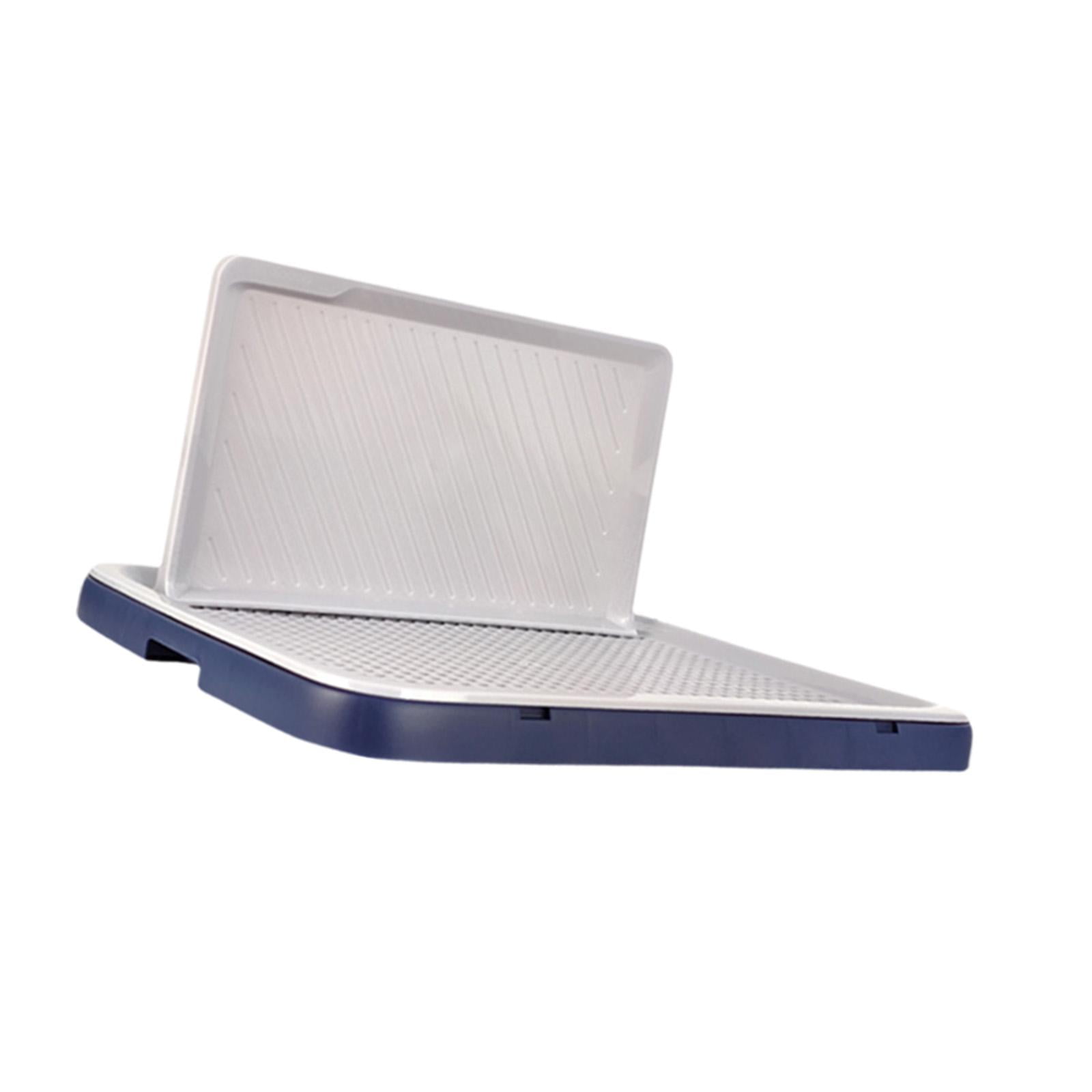 Inodoro Para Perros, Bandeja Para Orinal Para Perros, Bandeja De Arena Interior Para Gatito, Conejito, Baño, Azul Y Gris