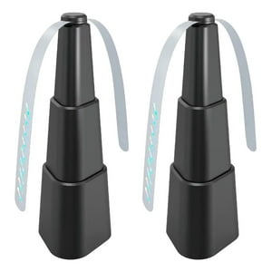 Genérica - 2Pcs Abanico Ventilador Repelente De Moscas Portatil- Color Negro