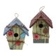 thumbnail image 3 of 2 piezas de casas de campo de madera casa de aves casa de pájaros colgando decoración de jardín, 3 of 6