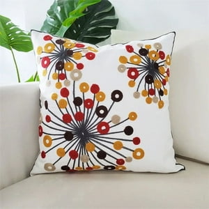 Homestore - Funda Cojín Bordada 45X45 Cm Diente De León Rainbow
