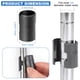 thumbnail image 2 of Clips para repisas Rindion 60 piezas para poste de 1 pulgada – negro, 2 of 7