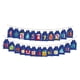 thumbnail image 2 of 24 Bolsas Reutilizables Para Calendario De Adviento Navideño, Bolsas De Arpillera Azules Para Decorar Las Fiestas., 2 of 5