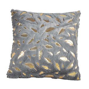 Magideal - Funda De Almohada De Felpa, Funda De Cojín Suave, Regalo De Inauguración De La Casa, Elegante Funda De Almohada Portátil, Funda De Cojín Cuadrada Para D