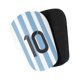 thumbnail image 2 of 1 Par De Espinilleras De Fútbol, Almohadillas Protectoras De Entrenamiento Para Hombres, Niños, Niñas, Azul, Blanco Y S, 2 of 3