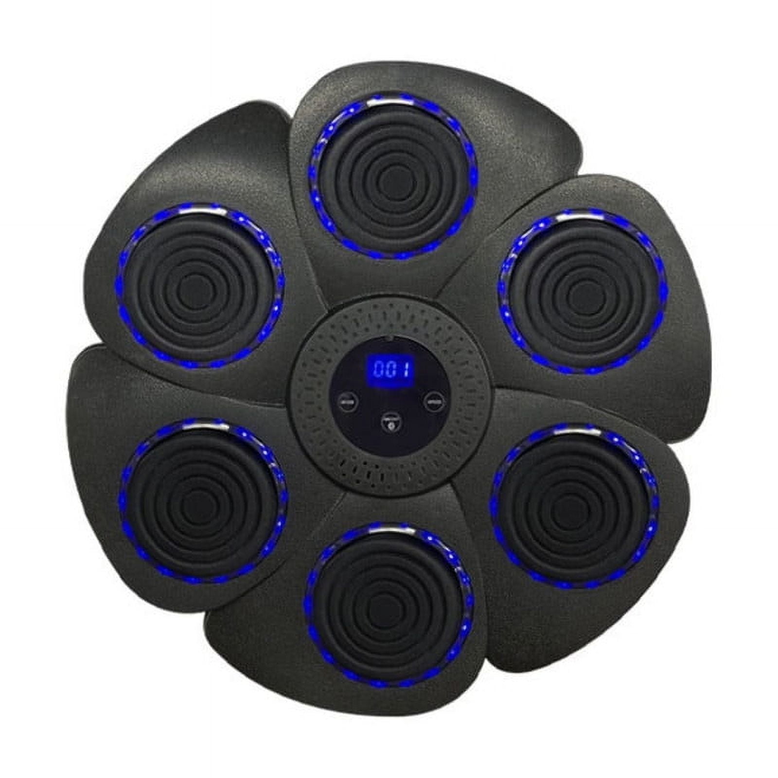 Babyluna - Máquina De Entrenamiento Box Sonido Bluetooth Y Guantes Azul
