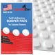 thumbnail image 1 of Protectores adhesivos redondos GorillaGrit blancos, paquete de 100, para gabinetes y cajones, 1 of 8