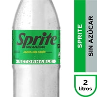 Bebida Limón Sin Azúcar Botella Retornable 2 L Sprite