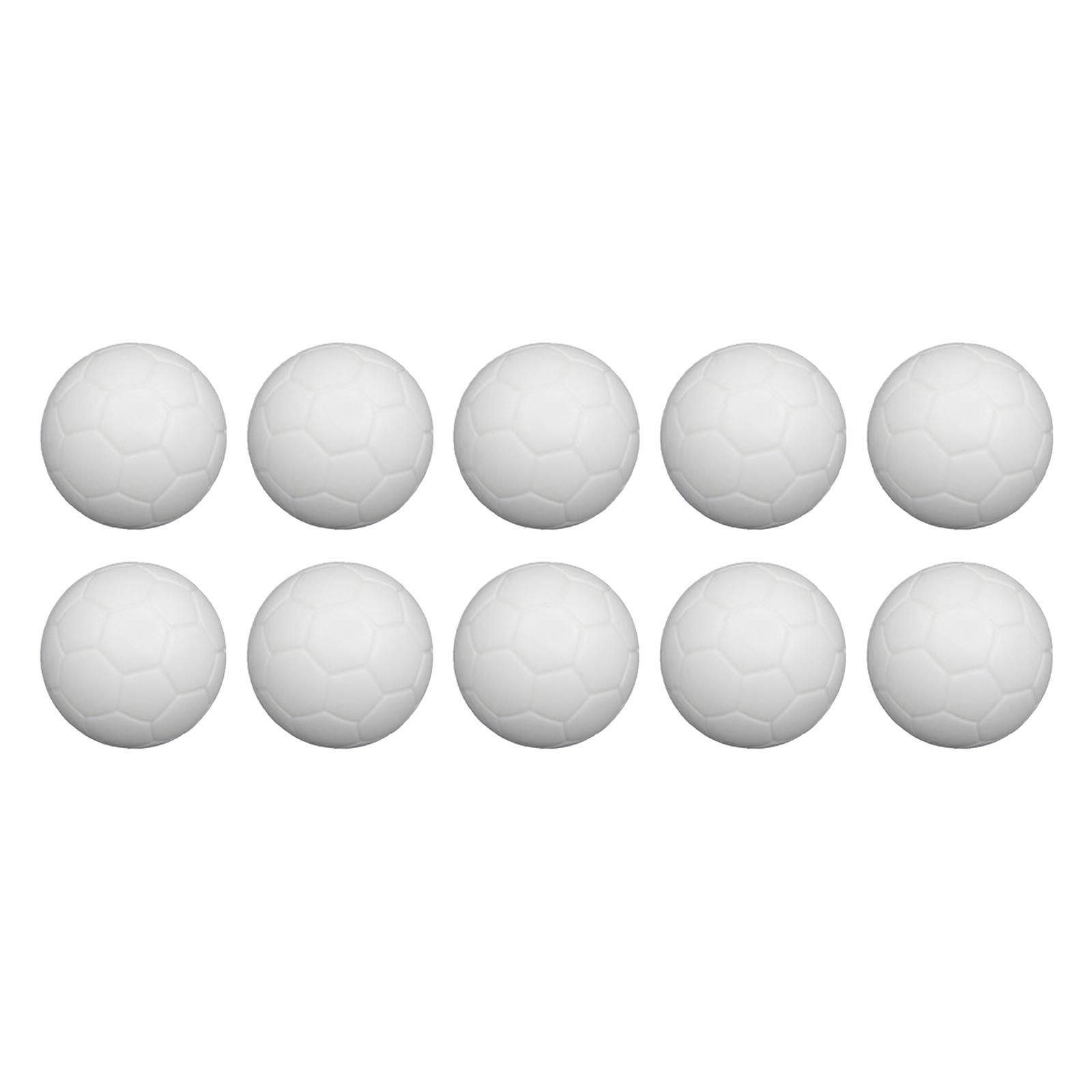 Ioensy - 10X Pelotas De Futbolín De 32Mm, Pelotas De Fútbol De Mesa Para Club, Familia, Juego De Fiesta En Interiores