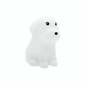 Genérico - Lámpara De Noche De Silicona Led Rgb Squishy Perrito