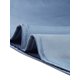 thumbnail image 5 of INSPIRE CHIC Blusas de trabajo sólidas sin mangas de satén para mujer con cuello de lazo XL Azul, 5 of 6
