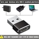 thumbnail image 2 of 2pcs High-Speed USB C 3.1 Type C to USB 3.0 Adapter - Fast Charging & Data Sync for Mobile Phones!, 2 of 2