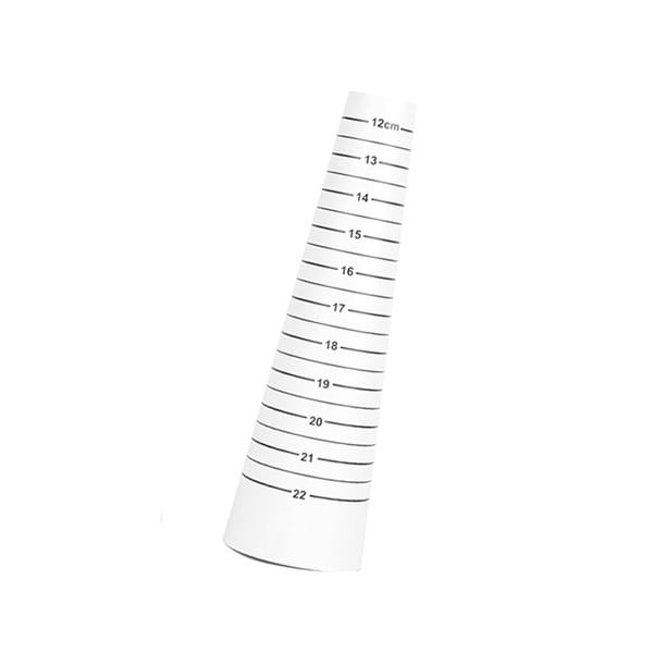 Medidor de tamaño de pulsera, medidor de tamaño de muñeca, portátil, para hacer joyas, práctico medidor de tamaño de viaje, ligero, con mandril para p