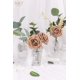 thumbnail image 2 of Flores artificiales N&T NIETING rosas marrones x25 con tallo de 18 cm, 2 of 5
