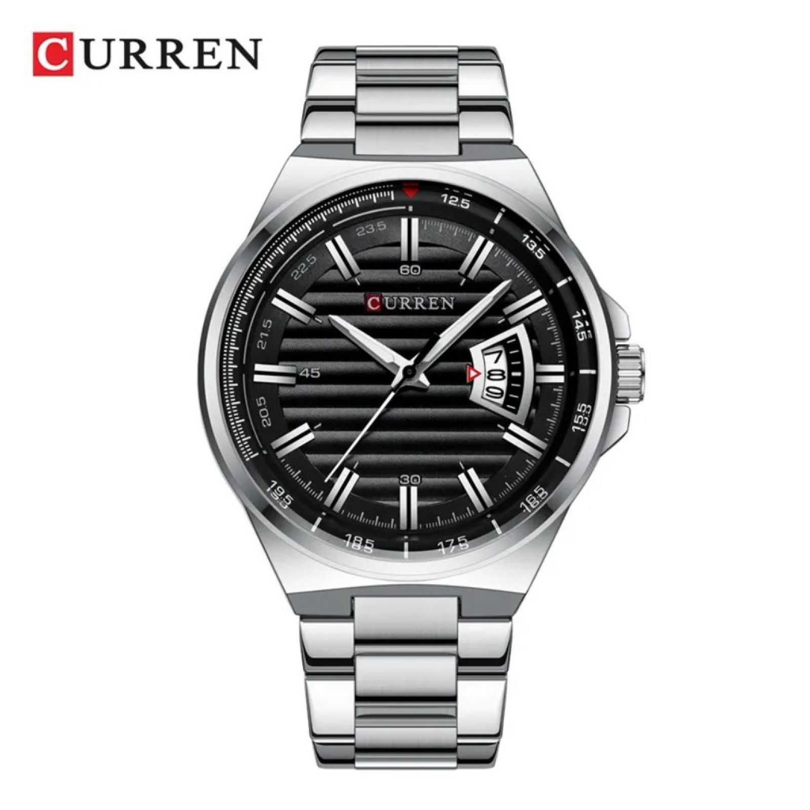 Reloj Curren Kred011901 Cuarzo Plata