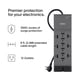 thumbnail image 2 of Cable Belkin Power Strip de 12 salidas, 8 pies, 3,940 julios, paquete de 3, 2 of 8