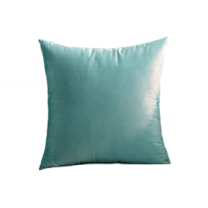 Genérico - Funda Para Cojín Velvet Terciopelo Liso En Variedad De Colores - Menta