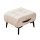 thumbnail image 3 of Reposapiés Elegante Y Cómodo Taburete Para El Hogar, Dormitorio Infantil, Color Blanco, 3 of 5
