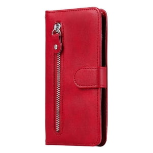 Gangxun - Funda Con Cremallera Para Samsung Galaxy A32 4G, Carcasa Cartera De Cuero Pu Con Soporte Y Tarjetero