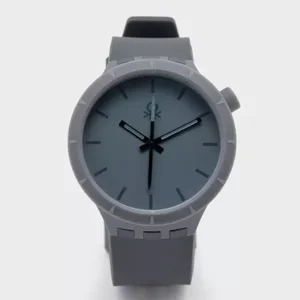 Genérico - Reloj Silicona Gris Benetton