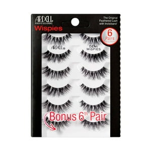 Ardell - Pack Pestañas De Tira Demi Wispies 6 Pares.