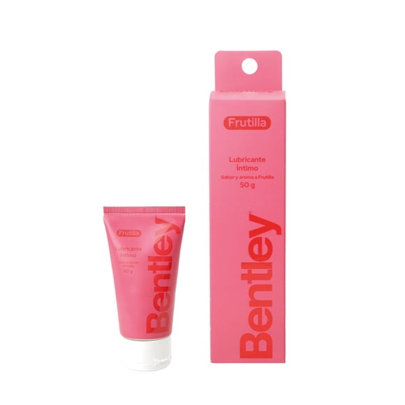 Gel Lubricante íntimo Sabor Frutilla Caja, 50 g
