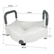 thumbnail image 2 of Alza Baño Wc Con Apoya Brazos Color Blanco 1 Unidad, 2 of 3
