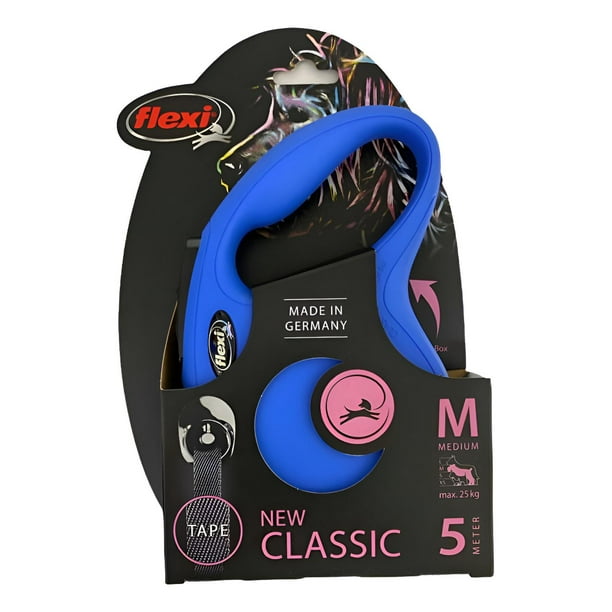 Correa Retráctil Para Perro Flexi Classic Talla M Max. 25kg azul