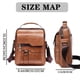 thumbnail image 2 of Upgrade Your Style With The Men's Vintage Leather Vertical Hand Business Satchel Bag - Perfect Gift For Father Or Anniversary, 2 of 3