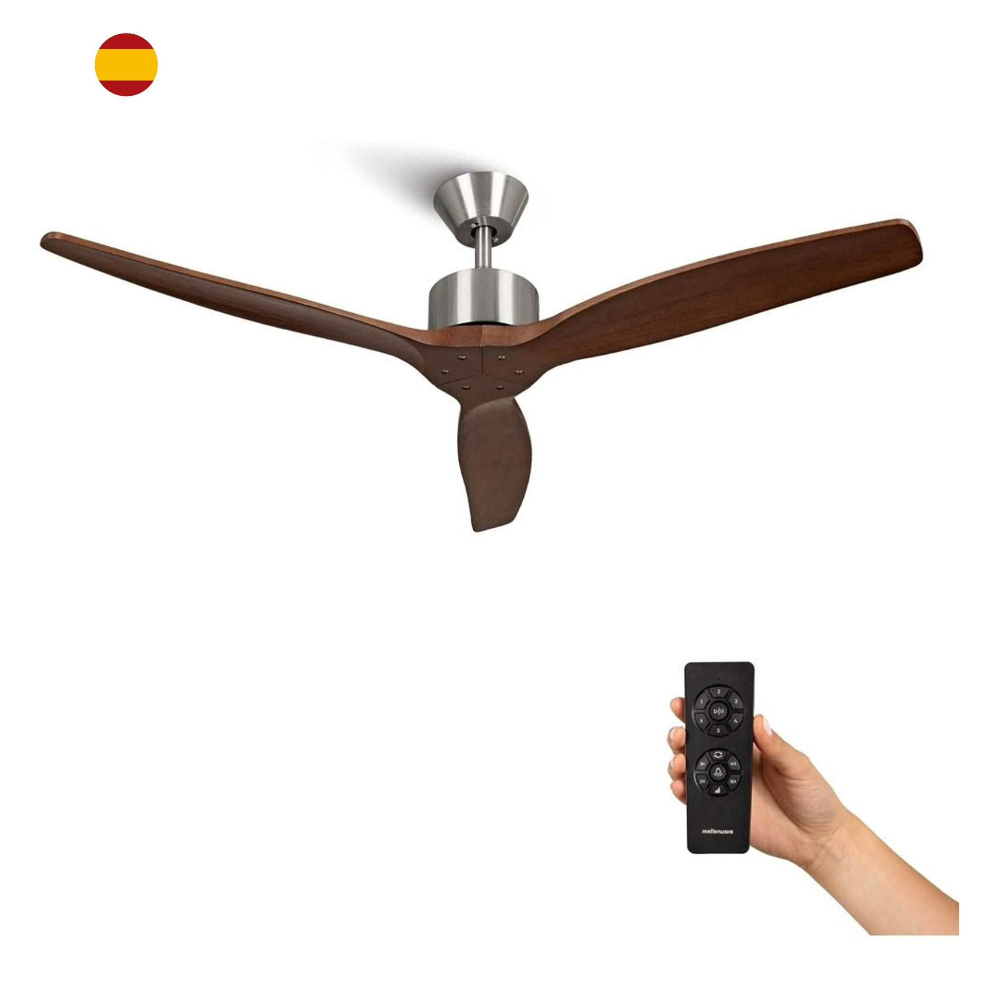 Mellerware - Ventilador De Techo Con Control Remoto