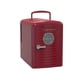 thumbnail image 1 of Minirefrigerador Frigidaire 6L/9 latas con acabado de cocodrilo rojo, 1 of 9