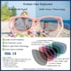 thumbnail image 4 of Gafas de Sol Polarizadas Flexibles UV400 COCOSAND para Bebés 0-24 Meses, 4 of 9