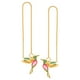 thumbnail image 5 of Pendientes Colgantes Largos Colgante De Pájaro único Para Mujeres Y Niñas Festival De Cumpleaños Estilo B, 5 of 5